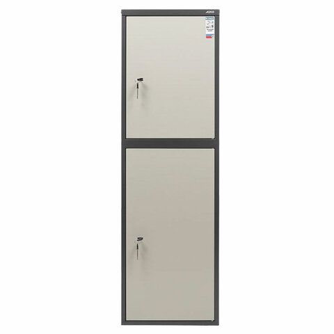 Шкаф металлический для документов AIKO &quot;SL-150/2Т&quot; ГРАФИТ, 1490х460х340 мм, 36 кг, S10799152502