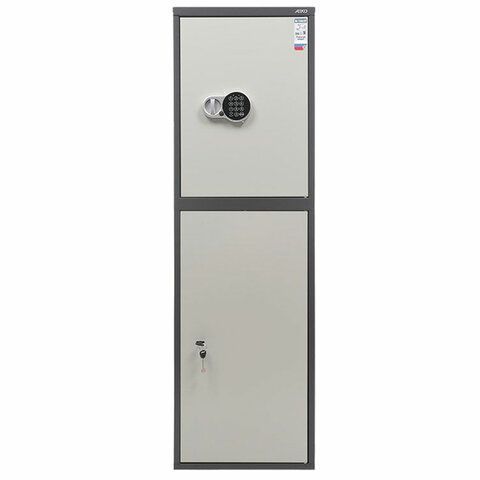 Шкаф металлический для документов AIKO &quot;SL-150/2ТEL&quot; ГРАФИТ, 1490х460х340 мм, 36 кг, S10799152902