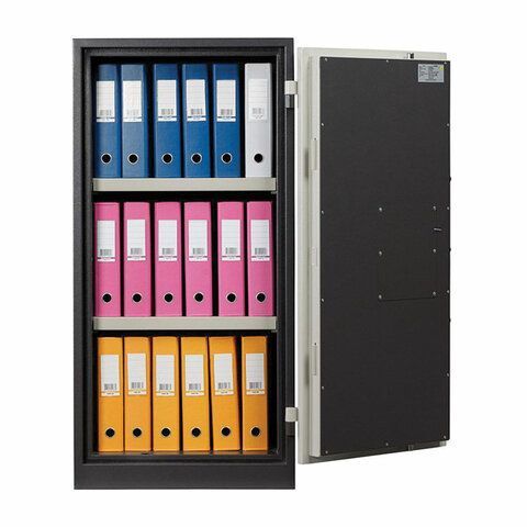 Шкаф металлический огнестойкий VALBERG &quot;BM-1260KL&quot;, 1220х600х520 мм, 72 кг, ключевой замок, сварной, S10899102343