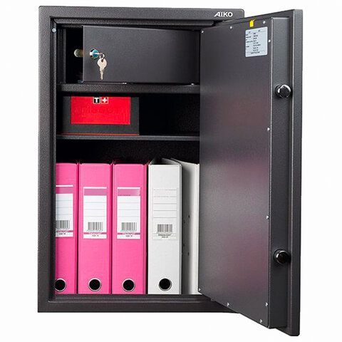 Сейф AIKO &quot;TSN-65ТEL&quot;, 650х435x381 мм, 28 кг, электронный замок, полка, трейзер, S10399540914