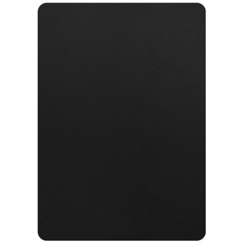 Табличка меловая А4 (21x29,7 см), КОМПЛЕКТ 10 штук, пластиковая, ЧЕРНАЯ, BRAUBERG, 291300