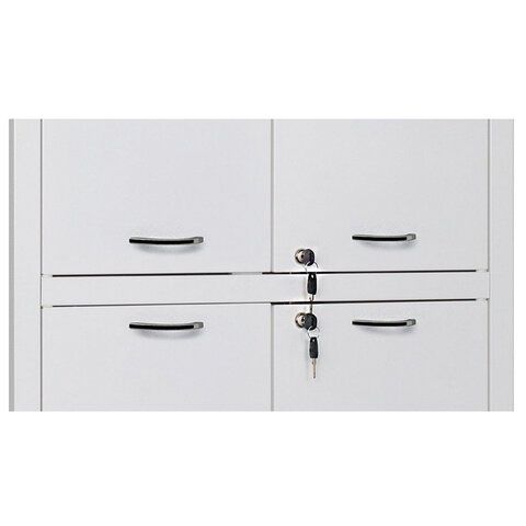 Шкаф медицинский 2-створчатый HILFE &quot;МД 2 1670/SS&quot; 1755х700х320 мм, белый, S26199203009