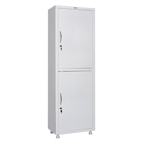 Шкаф медицинский 1-створчатый HILFE &quot;МД 1 1760/SS&quot; 1850х600х400 мм, белый, S26199204009