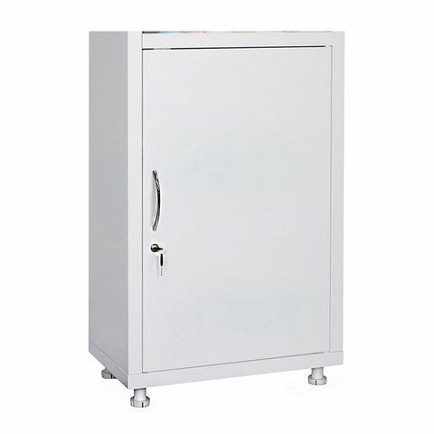 Шкаф медицинский 1-створчатый HILFE &quot;МД 1 1760/SG&quot; 1850х600х400 мм, стекло, белый, S26199204509