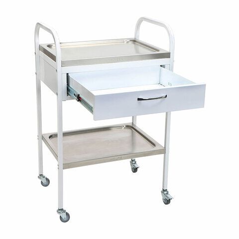 Стол медицинский манипуляционный HILFE &quot;МД SM-1&quot; 960х620х450 мм, S26299010109