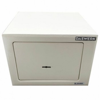 Сейф мебельный DASWERK SC-170KL (в170*ш230*г170мм), ключевой замок, бежевый, 291339