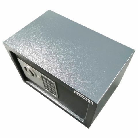 Сейф мебельный DASWERK SC-200EL (в200*ш310*г200мм), электронный замок, графит, 291341