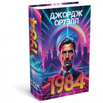 Сейф-книга "1984", 55х115х180 мм, кодовый замок, BRAUBERG, 291355