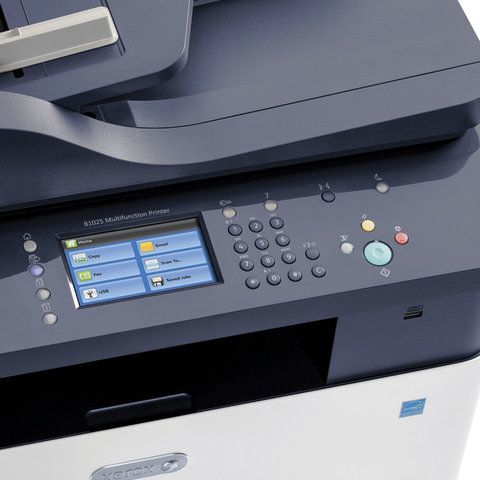 МФУ лазерное XEROX B1025dnа &quot;3 в 1&quot;, А3, 25 стр./мин, 50000 стр./мес., ДУПЛЕКС, АПД, сетевая карта, B1025DNA