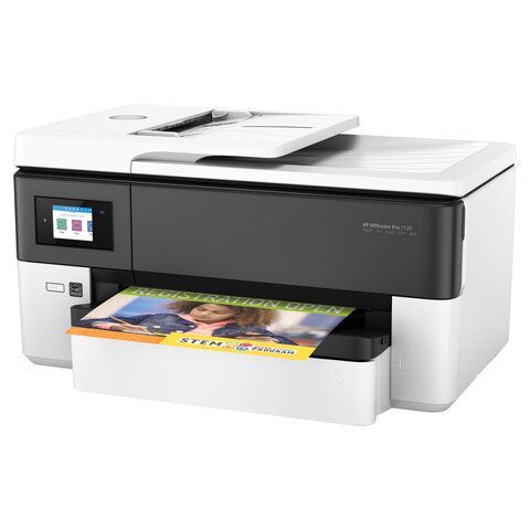 МФУ струйное HP OfficeJet Pro 7720 &quot;4 в 1&quot; А3, 22 стр./мин, 30000 стр./мес., 4800х1200, ДУПЛЕКС, АПД, Wi-Fi, сетевая карта, Y0S18A