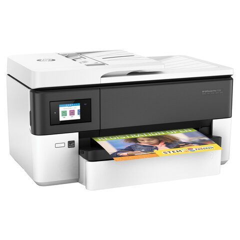МФУ струйное HP OfficeJet Pro 7720 &quot;4 в 1&quot; А3, 22 стр./мин, 30000 стр./мес., 4800х1200, ДУПЛЕКС, АПД, Wi-Fi, сетевая карта, Y0S18A
