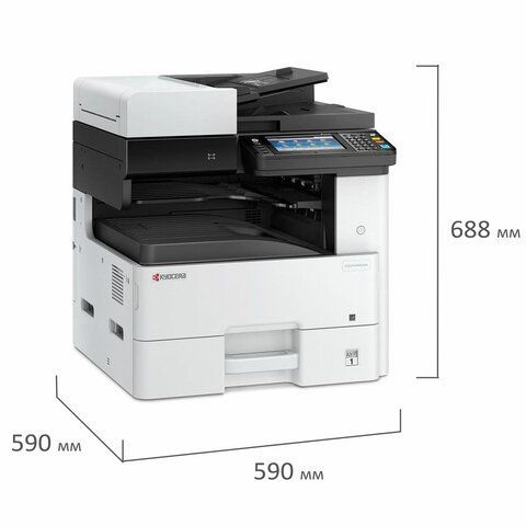 МФУ лазерное KYOCERA ECOSYS M4132idn &quot;3 в 1&quot;, А3, 32 стр./мин, 100 000 стр./мес., ДУПЛЕКС, сетевая карта, 1102P13NL0