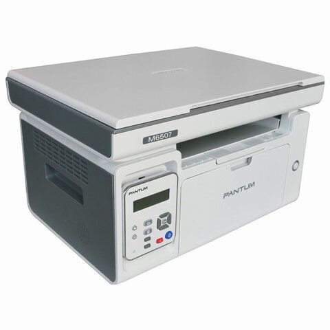МФУ лазерное PANTUM M6507 &quot;3 в 1&quot;, А4, 22 стр./мин, 20000 стр./мес.