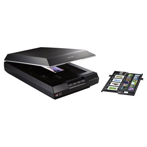 Сканер планшетный EPSON Perfection V600 Photo А4, 15 стр./мин, 6400x9600, B11B198033