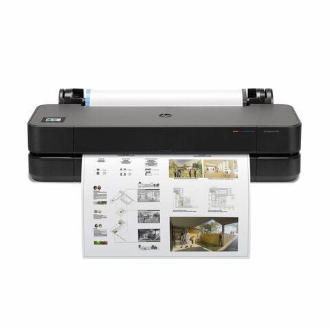 Плоттер HP DesignJet T230 24&quot; А1, Wi-Fi, сетевая карта, без подставки, 5HB07A