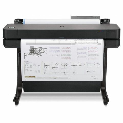 Плоттер HP DesignJet T650 36&quot; A0, Wi-Fi, сетевая карта, с подставкой, 5HB10A