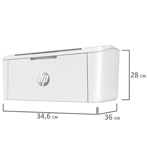 Принтер лазерный HP LaserJet M111w А4, 20 стр./мин, 8000 стр./мес., Wi-Fi, 7MD68A