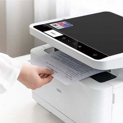 МФУ лазерное DELI M2000DNW "3 в 1" А4, 25 стр./мин, 10000 стр./мес., ДУПЛЕКС, сетевая карта, Wi-Fi