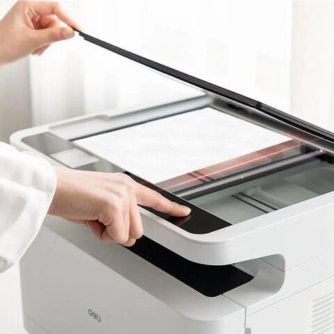 МФУ лазерное DELI M2000DNW "3 в 1" А4, 25 стр./мин, 10000 стр./мес., ДУПЛЕКС, сетевая карта, Wi-Fi