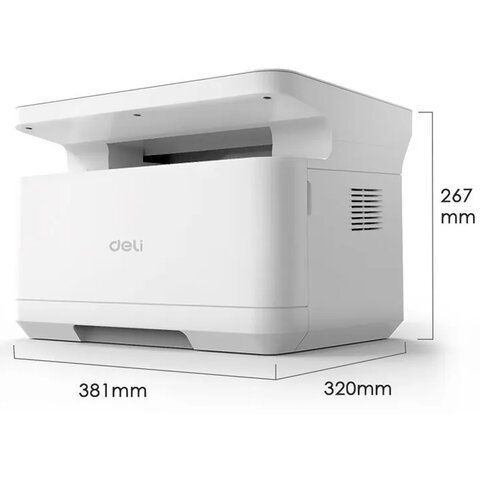 МФУ лазерное DELI M2000DNW "3 в 1" А4, 25 стр./мин, 10000 стр./мес., ДУПЛЕКС, сетевая карта, Wi-Fi