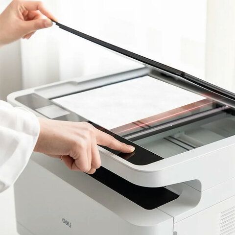 МФУ лазерное DELI M2000DN "3 в 1" А4, 25 стр./мин, 10000 стр./мес., ДУПЛЕКС, сетевая карта