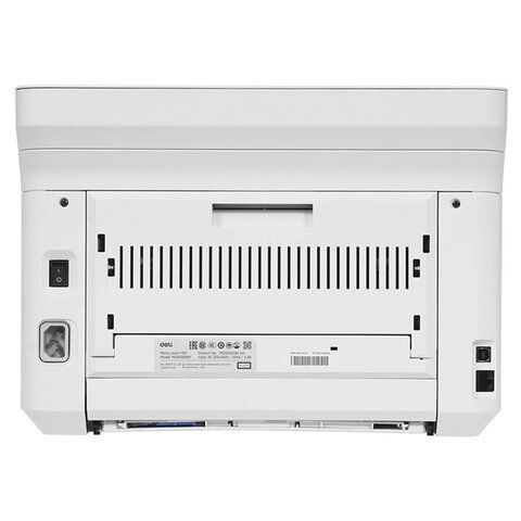 МФУ лазерное DELI M2000DN "3 в 1" А4, 25 стр./мин, 10000 стр./мес., ДУПЛЕКС, сетевая карта