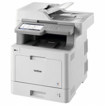 МФУ лазерное ЦВЕТНОЕ BROTHER MFC-L9570CDW, "4 в 1", 31 стр/мин, 80000 стр/мес, ДУПЛЕКС, Wi-Fi, сетевая карта