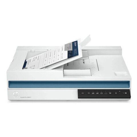 Сканер планшетный HP ScanJet Pro 2600 f1, А4, 25 стр/мин, 1200x1200, ДАПД, 20G05A