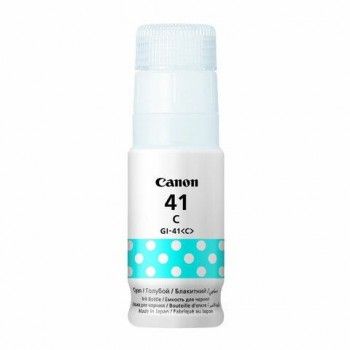 Чернила CANON (GI-41C) для G1400/G2400/G3400, голубые, 7700 стр., ОРИГИНАЛЬНЫЕ, 4543C001
