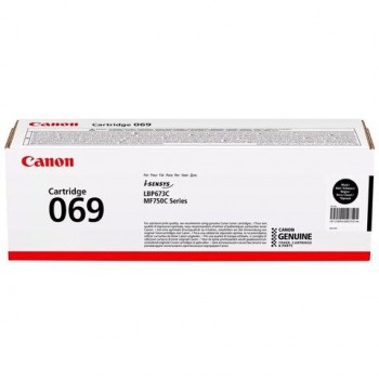 Картридж лазерный CANON (069BK) i-SENSYS MF752Cdw/MF754Cdw, черный, ресурс 2100 стр,, 5094C002
