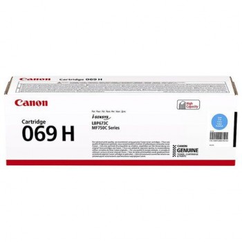 Картридж лазерный CANON (069HC) i-SENSYS LBP673Cdw/MF752Cdw/MF754Cdw, голубой, ресурс 5500 стр,, 5097C002