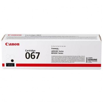 Картридж лазерный CANON (067BK) i-SENSYS LBP631Cw/LBP633Cdw, черный, ресурс 1350 стр,, 5102C002