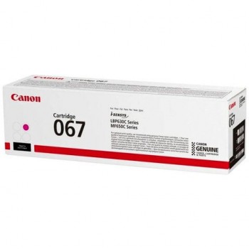 Картридж лазерный CANON (067M) i-SENSYS LBP631Cw/LBP633Cdw, пурпурный, ресурс 1250 ст, 5100C002