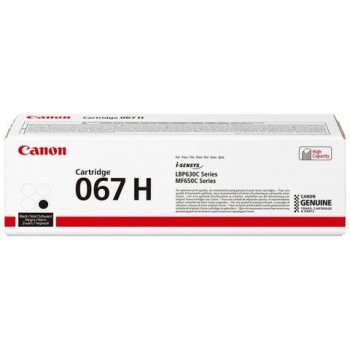 Картридж лазерный CANON (067HBK) i-SENSYS LBP631Cw/LBP633Cdw, черный, ресурс 3130 стр, 5106C002