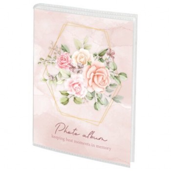 Фотоальбом BRAUBERG 12 шт. на 36 фото 10*15 см, "Watercolor flowers", мягкая обложка, 391431