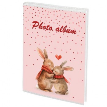 Фотоальбом BRAUBERG 12 шт. на 36 фото 10*15 см, мягкая обложка, "Cute love", 391432