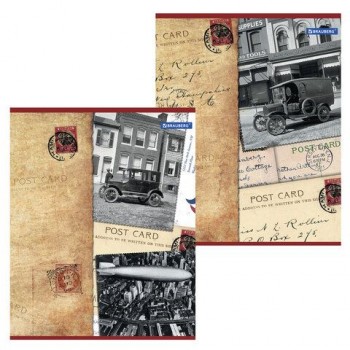 Тетрадь А5, 96 л., BRAUBERG 5 шт., скоба, клетка, обложка картон, СТРАНЫ, 401292