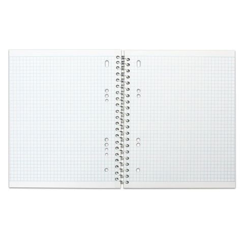 Тетрадь А5, 100 л., HATBER 4 шт., спираль, клетка, глянцевый лак, карман, &quot;КЛУБНИЧКА&quot;, 100Ткм5B1сп_10808, T106242