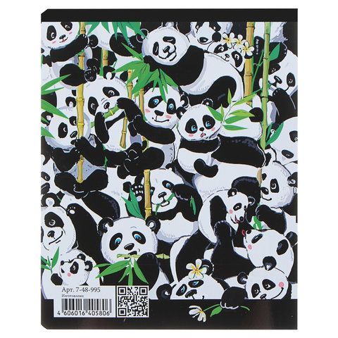 Тетрадь А5 48 л. АЛЬТ 10 шт. скоба, клетка, гибридный лак, &quot;ZOO-PARTY&quot;, 7-48-995