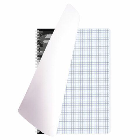 Тетрадь А4, 96 л., BRAUBERG, гребень, клетка, обложка картон, &quot;Military&quot;, 404057