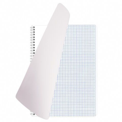 Тетрадь А4, 96 л., BRAUBERG 4 шт., гребень, клетка, обложка картон, &quot;Fauna&quot;, 404058