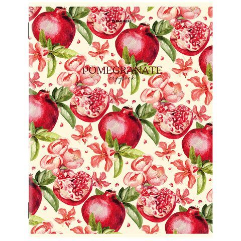 Тетради КОМПЛЕКТ 3 шт. А4, 96 л., BRAUBERG скоба, клетка, глянцевый лак, "Fruits", 404387