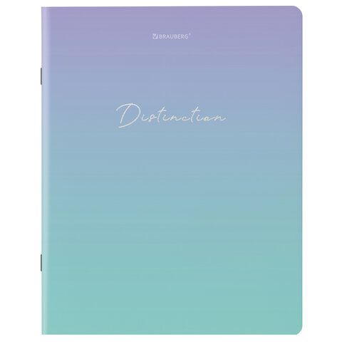 Тетради КОМПЛЕКТ 5 шт. А5, 48 л. BRAUBERG, скоба, клетка, SoftTouch, фольга, "Inspiration", 404399