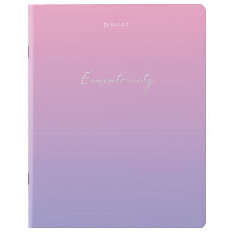 Тетради КОМПЛЕКТ 5 шт. А5, 48 л. BRAUBERG, скоба, клетка, SoftTouch, фольга, "Inspiration", 404399