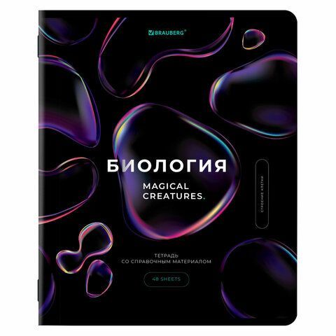 Тетради предметные, КОМПЛЕКТ 12 ПРЕДМЕТОВ, &quot;MAGICAL&quot;, 48 л., глянцевый УФ-лак, BRAUBERG, 404610