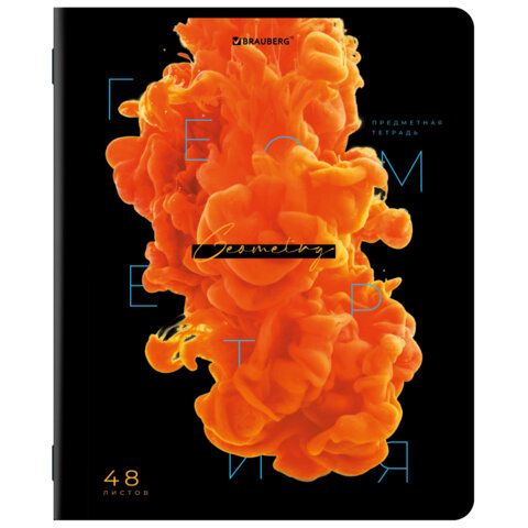 Тетради предметные, КОМПЛЕКТ 12 ПРЕДМЕТОВ, &quot;PIGMENT&quot;, 48 л., глянцевый УФ-лак, BRAUBERG, 404834