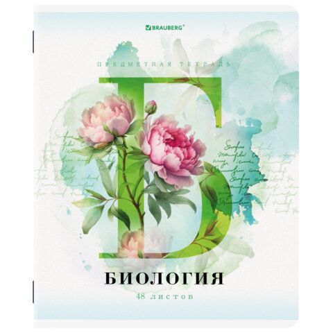 Тетради предметные, КОМПЛЕКТ 12 ПРЕДМЕТОВ, &quot;CALM&quot;, 48 л., матовая ламинация, лак, BRAUBERG, 404844