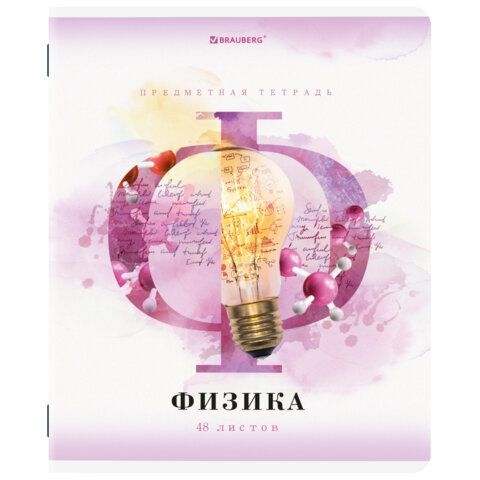 Тетради предметные, КОМПЛЕКТ 12 ПРЕДМЕТОВ, &quot;CALM&quot;, 48 л., матовая ламинация, лак, BRAUBERG, 404844