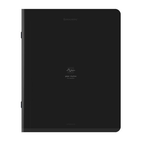 Тетради ДЭК А5 48 л. КОМПЛЕКТ 5 шт. BRAUBERG скоба, клетка, SoftTouch, "Ритм", 404915