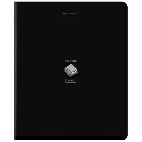 Тетради ДЭК А5 48 л. КОМПЛЕКТ 5 шт., BRAUBERG, скоба, клетка, SoftTouch, "PIXEL", 404922